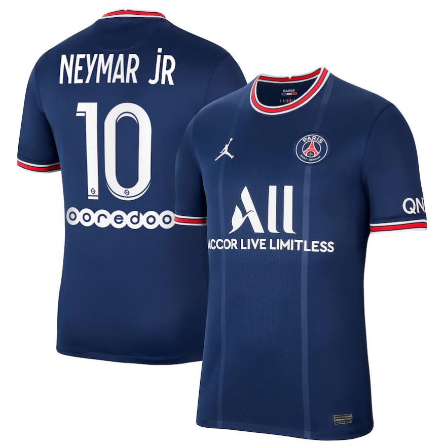 2021/22 Maillot PSG Domicile Soccer Jersey Shirt Neymar Jr 10